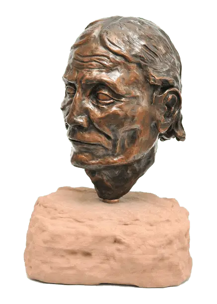 Geronimo 1907 Howard G. Hudson bronze sculptures